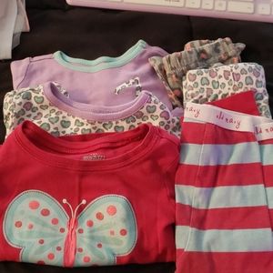 3 pair girls Pajamas 023